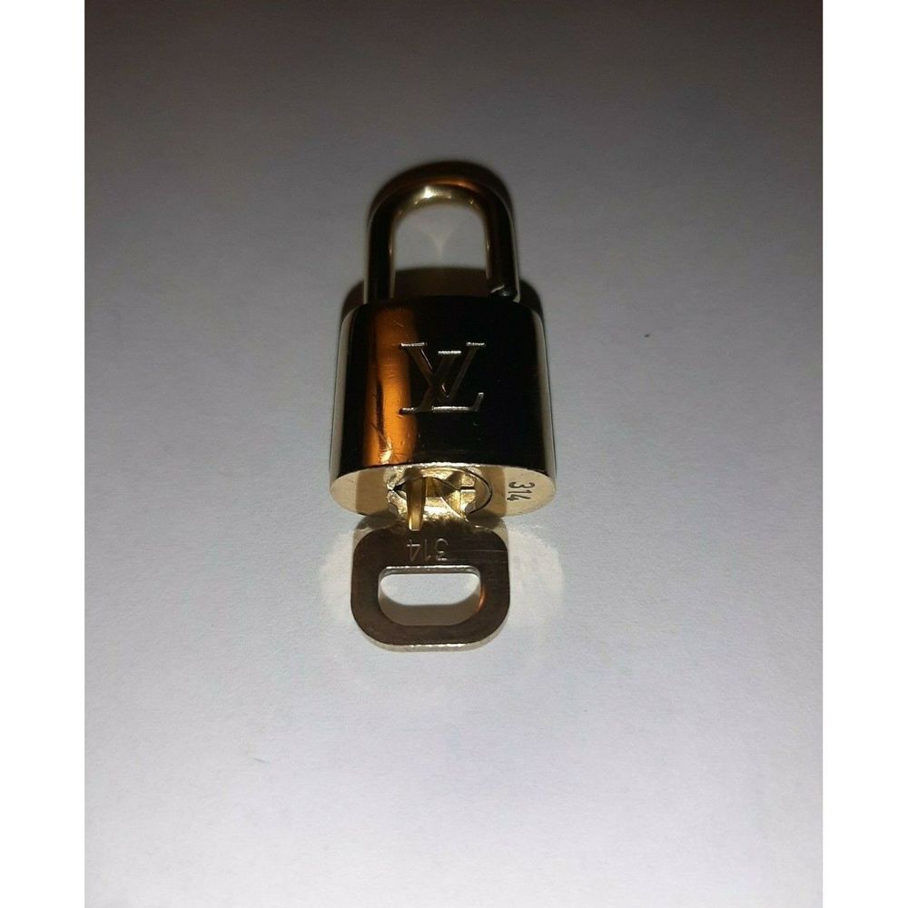 Authentic Louis Vuitton Padlock Polished *W KEY*